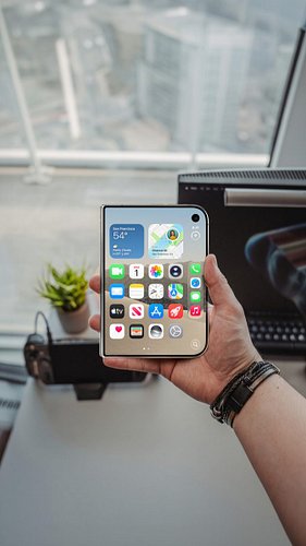 Welcome to the foldable era of Apple 🍎 

#iphoneduo