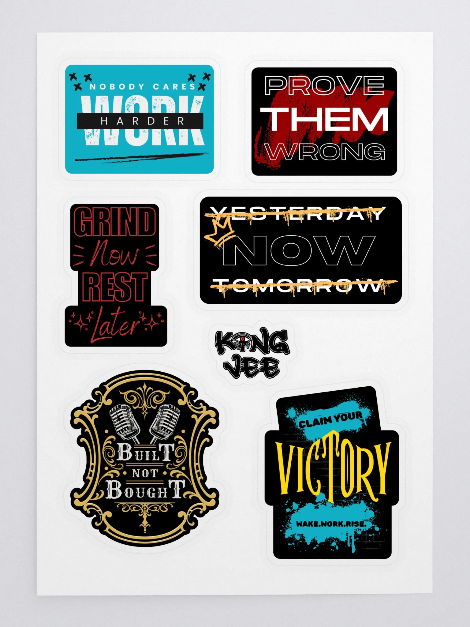 Motivational Quote Sticker Sheet 2 product image (3)