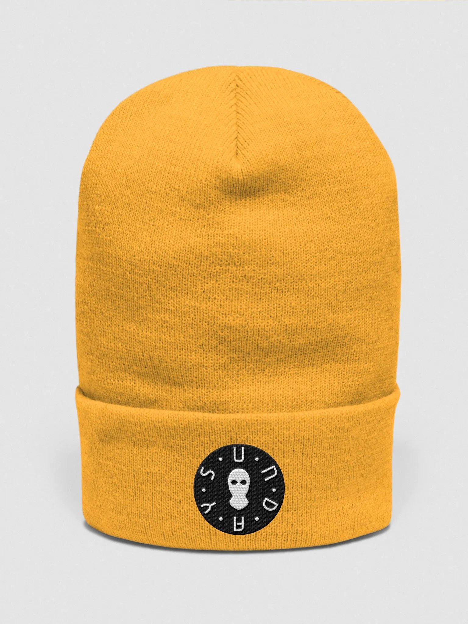 Balaclava Black Logo Beanie (Embroidered) product image (3)