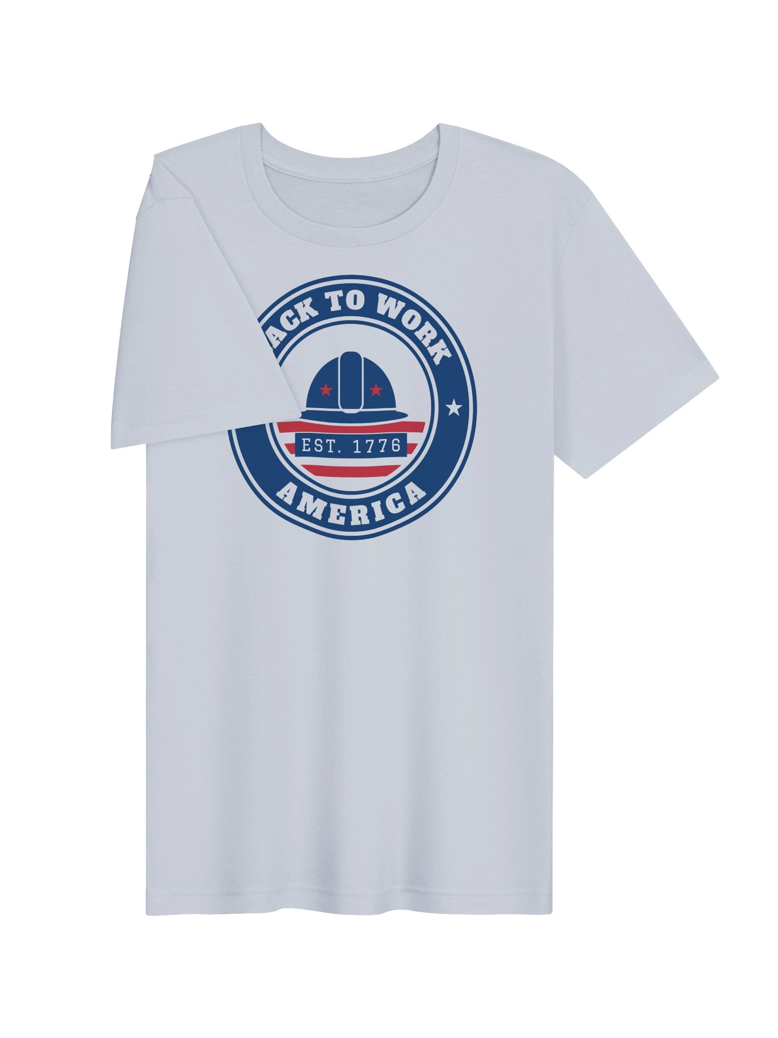Back To Work America Tee (Light Colors) product image (15)