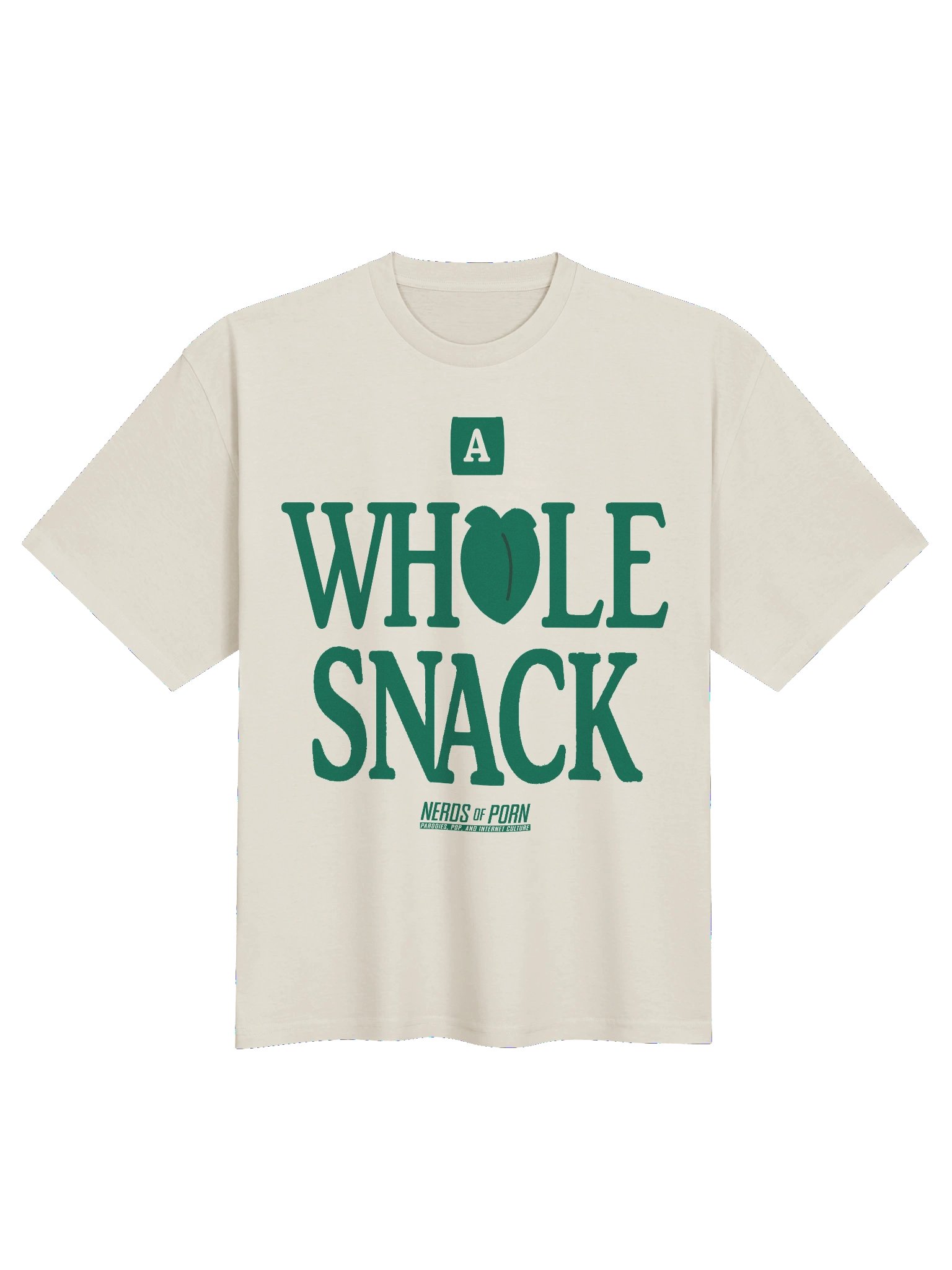 A Whole Snack Oversize Tee (white) product image (1)
