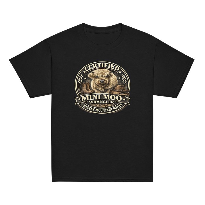 Certified Mini Moo Wrangler - Finnegan Youth Tee product image (7)