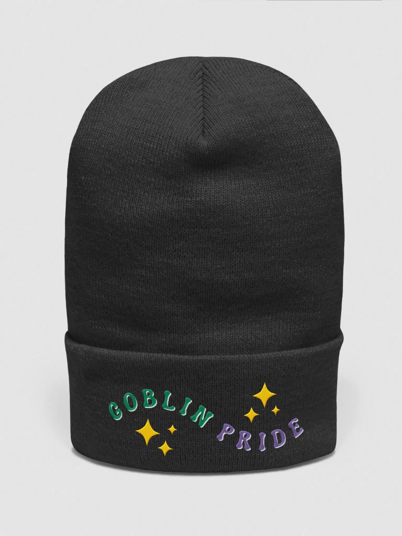 Embroidered Goblin Pride Beanie product image (1)