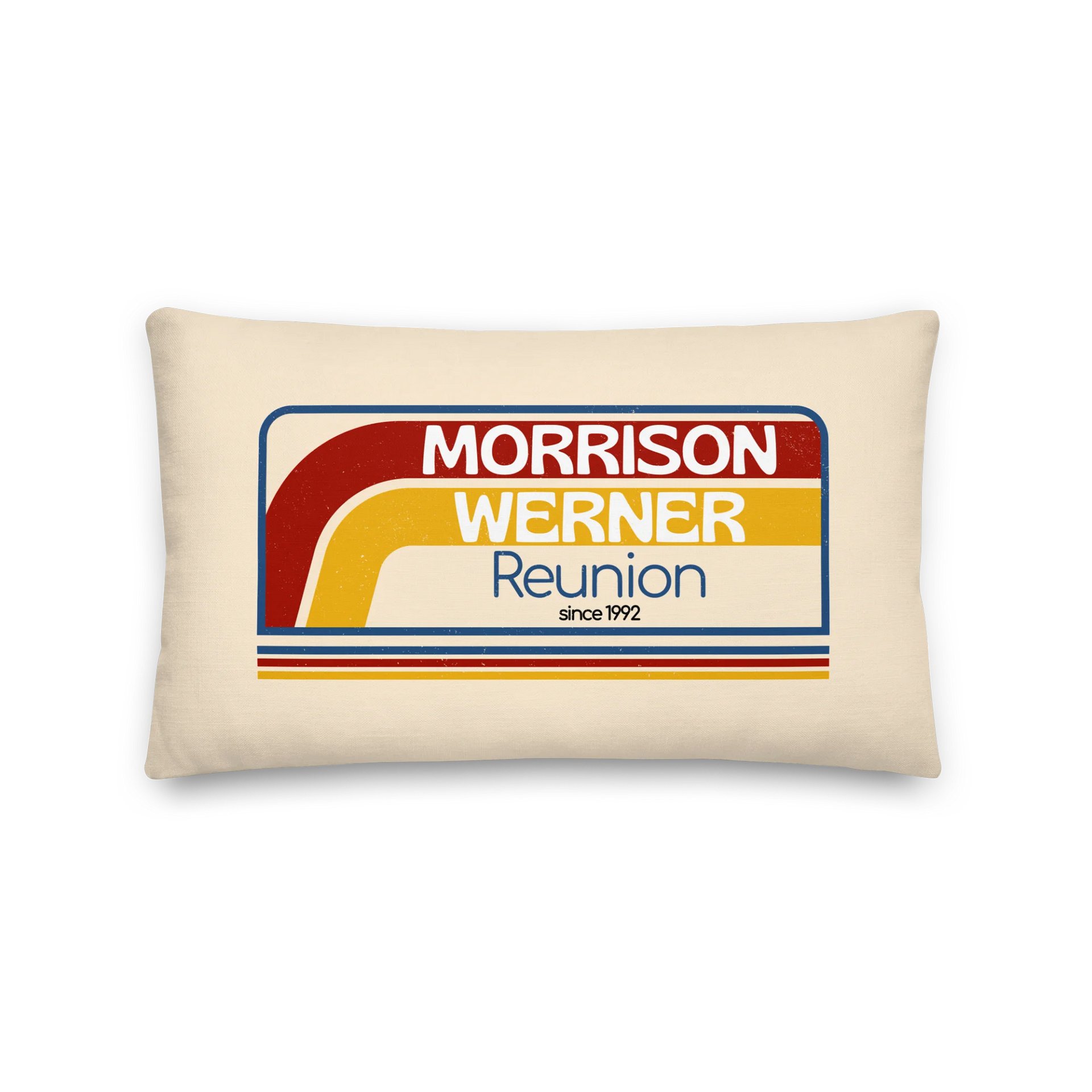 "Retro Stripes" Premium Pillow product image (1)