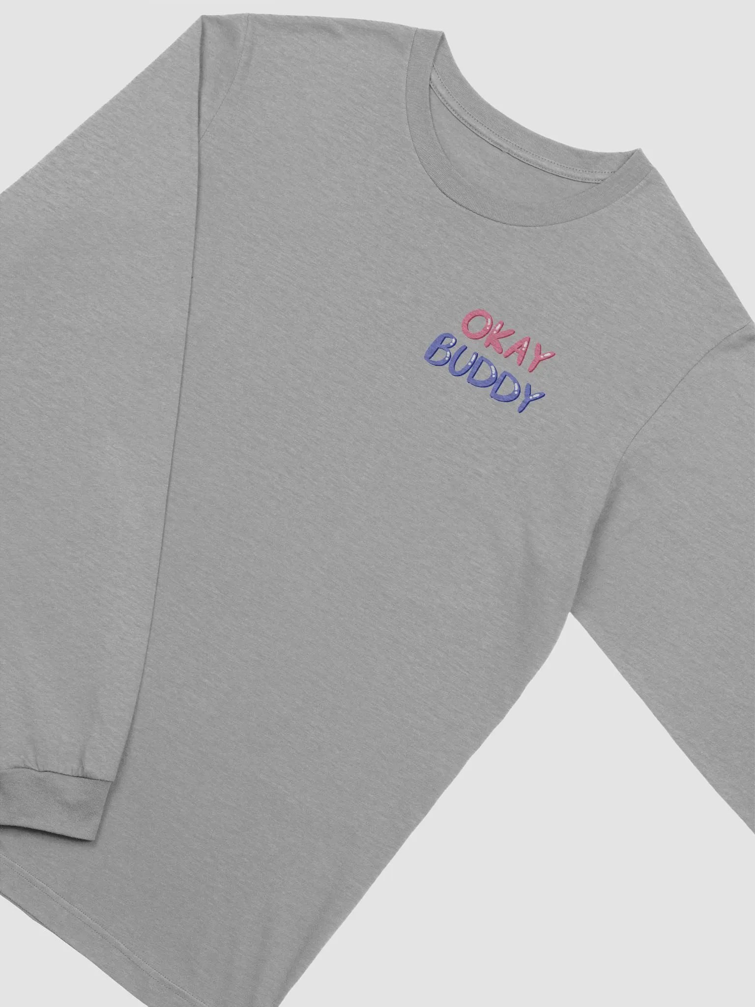 Tiny Okay Buddy(Long Sleeve T-Shirt) product image (38)