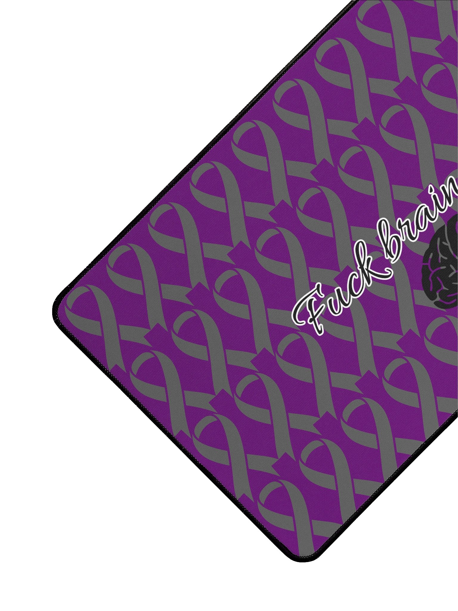 Fuck brain Cancer desk mat product image (3)