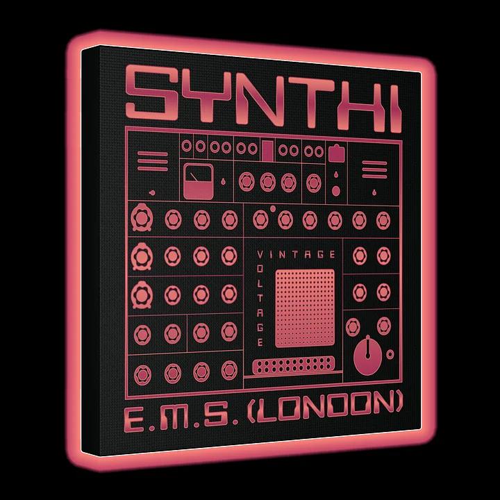 EMS Synthi Canvas Wall Art - AKS VCS3 Electronic Music Studios (Vintage Analog Synthesizer) product image (6)