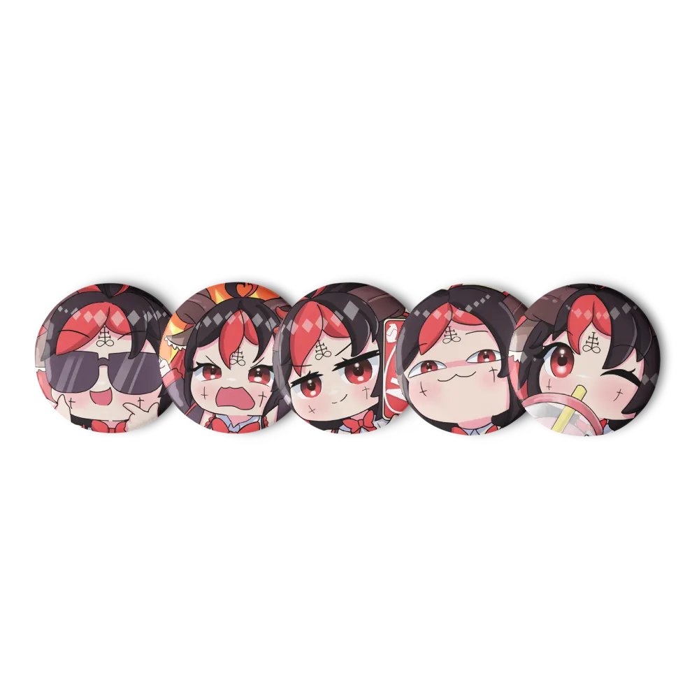 Emote Pins Set I product image (2)
