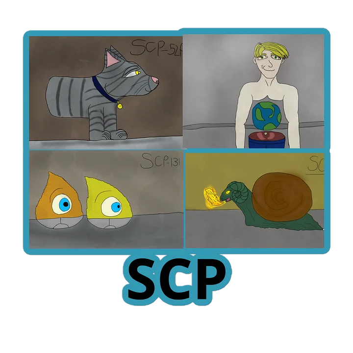 SCP Anomalous Die-Cut Stickers Set product image (2)