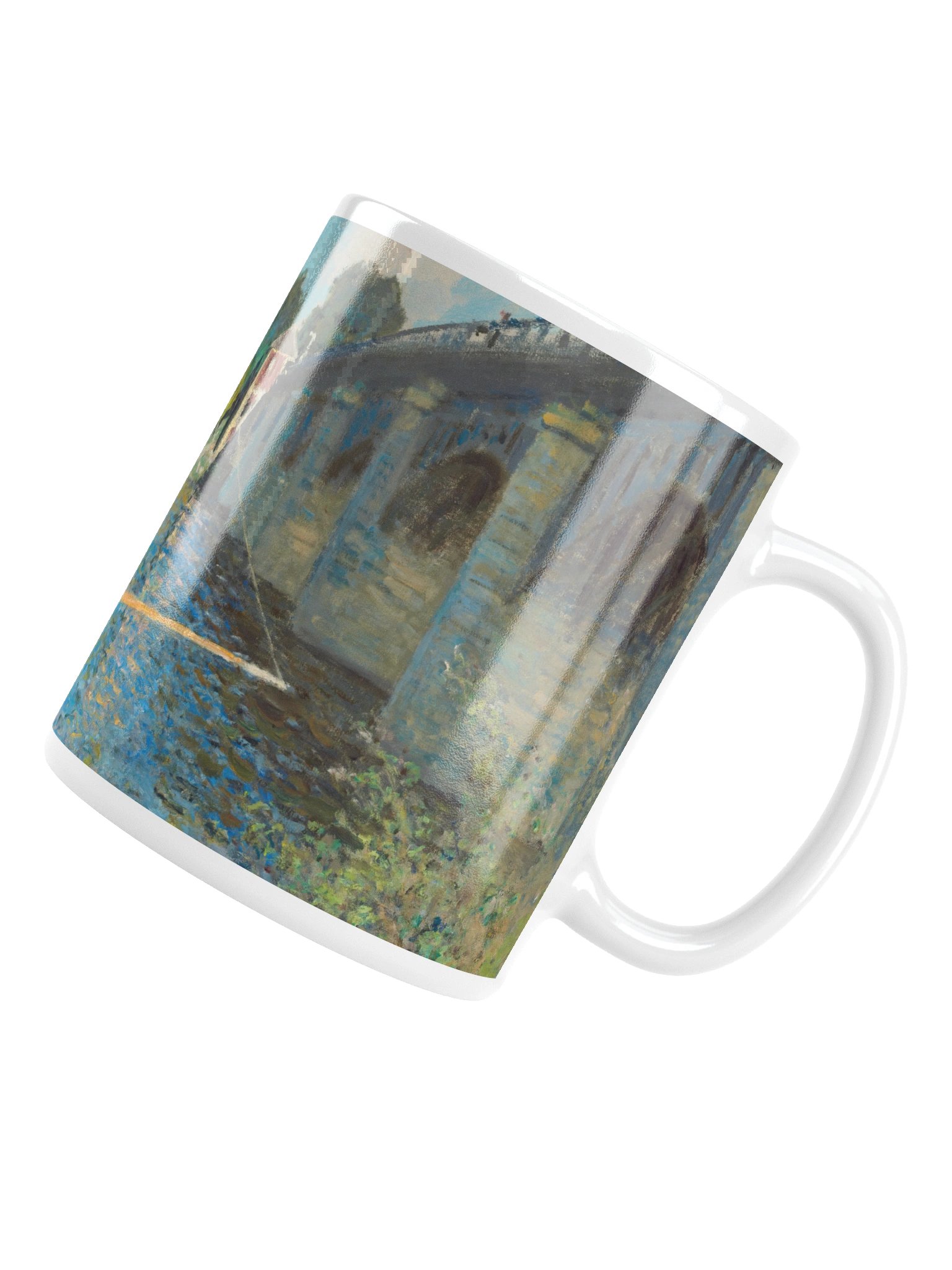 The Bridge at Argenteuil (Claude Monet) Mug product image (7)