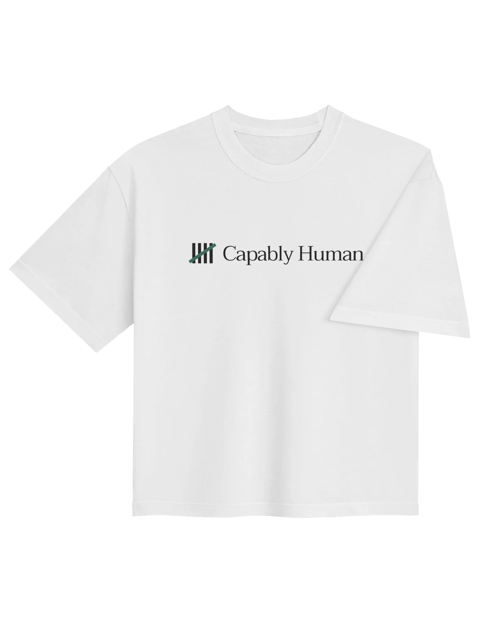 Capably Human - Women's Heavyweight Boxy T-Shirt product image (4)