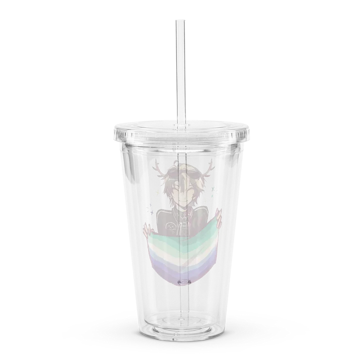 Leafy Monstera MLM Flag Pride Double Wall Tumbler product image (2)