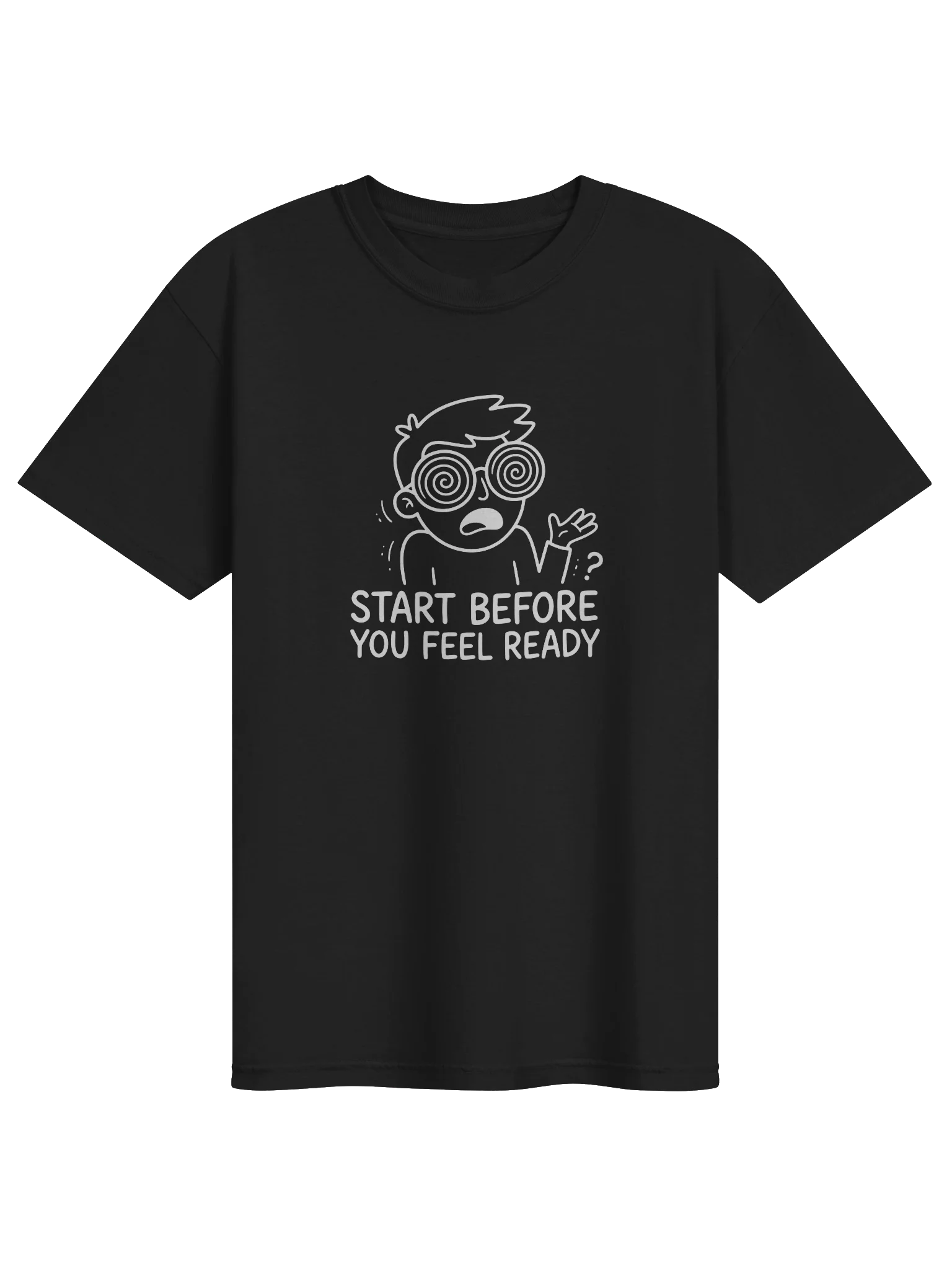 Procrastination Shirt – Start Small Mindset Tee for Overthinkers product image (1)