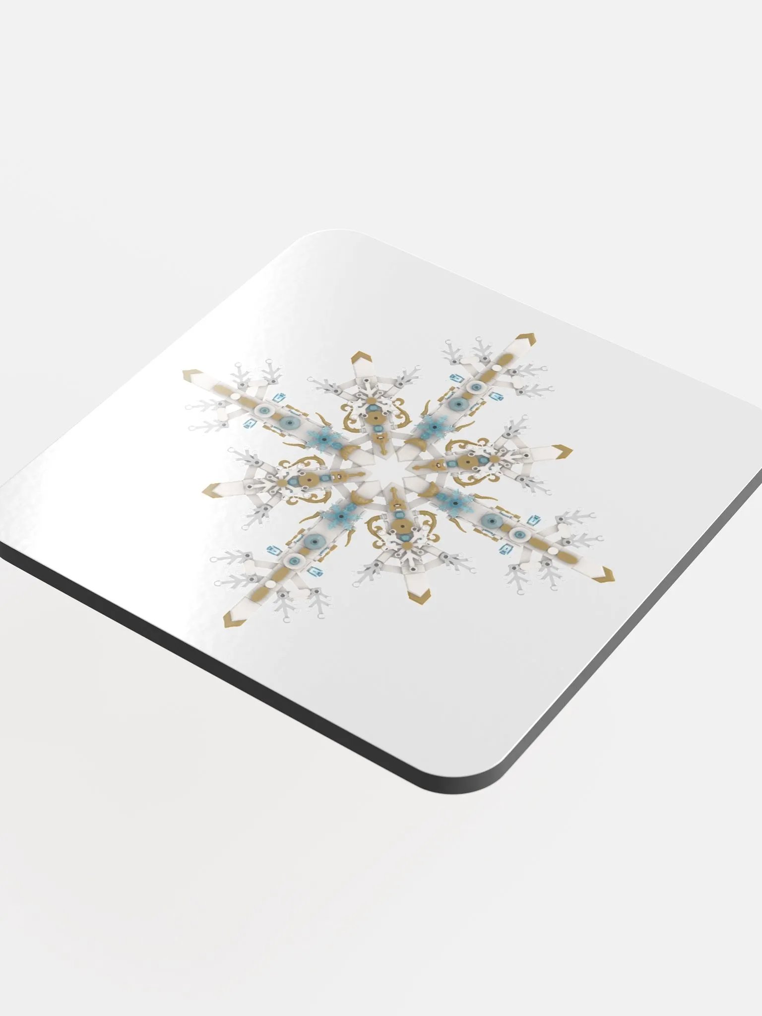 Christmas - Brick Snowflake - Coaster product image (4)