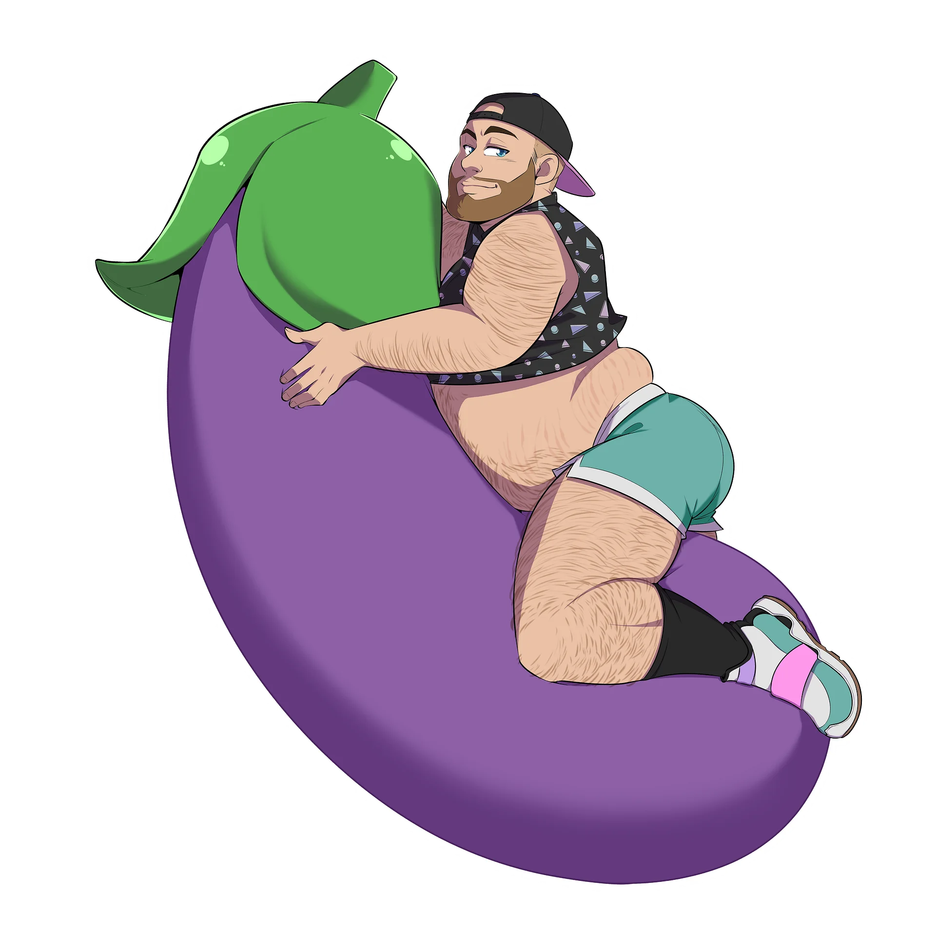 Eggplant Boy Sticker product image (1)
