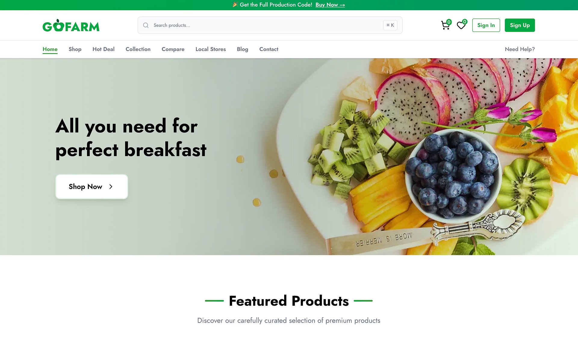 GoFarm Pro - Complete Next.js 16 Agricultural E-Commerce Platform with Admin & Vendor Dashboard product image (2)