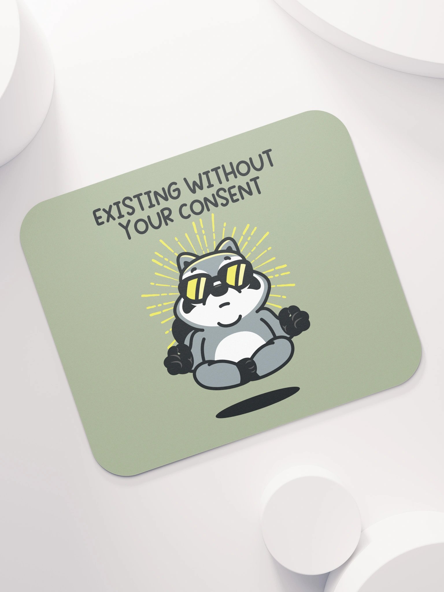 Existing Without Your Consent Mouse Pad product image (7)