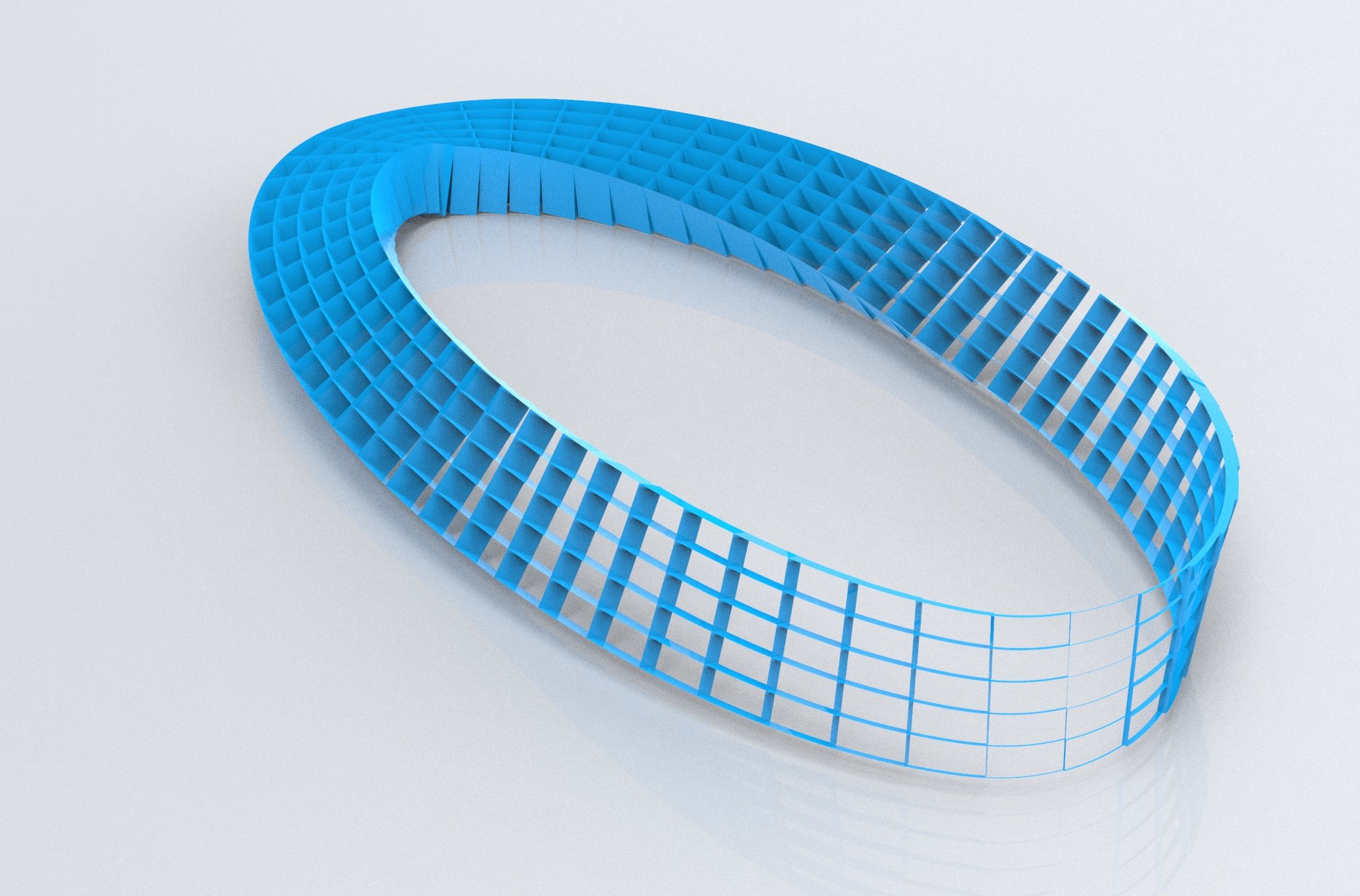 Endless Loop Parametric Facade Design Grasshopper Rhino Files Download product image (3)