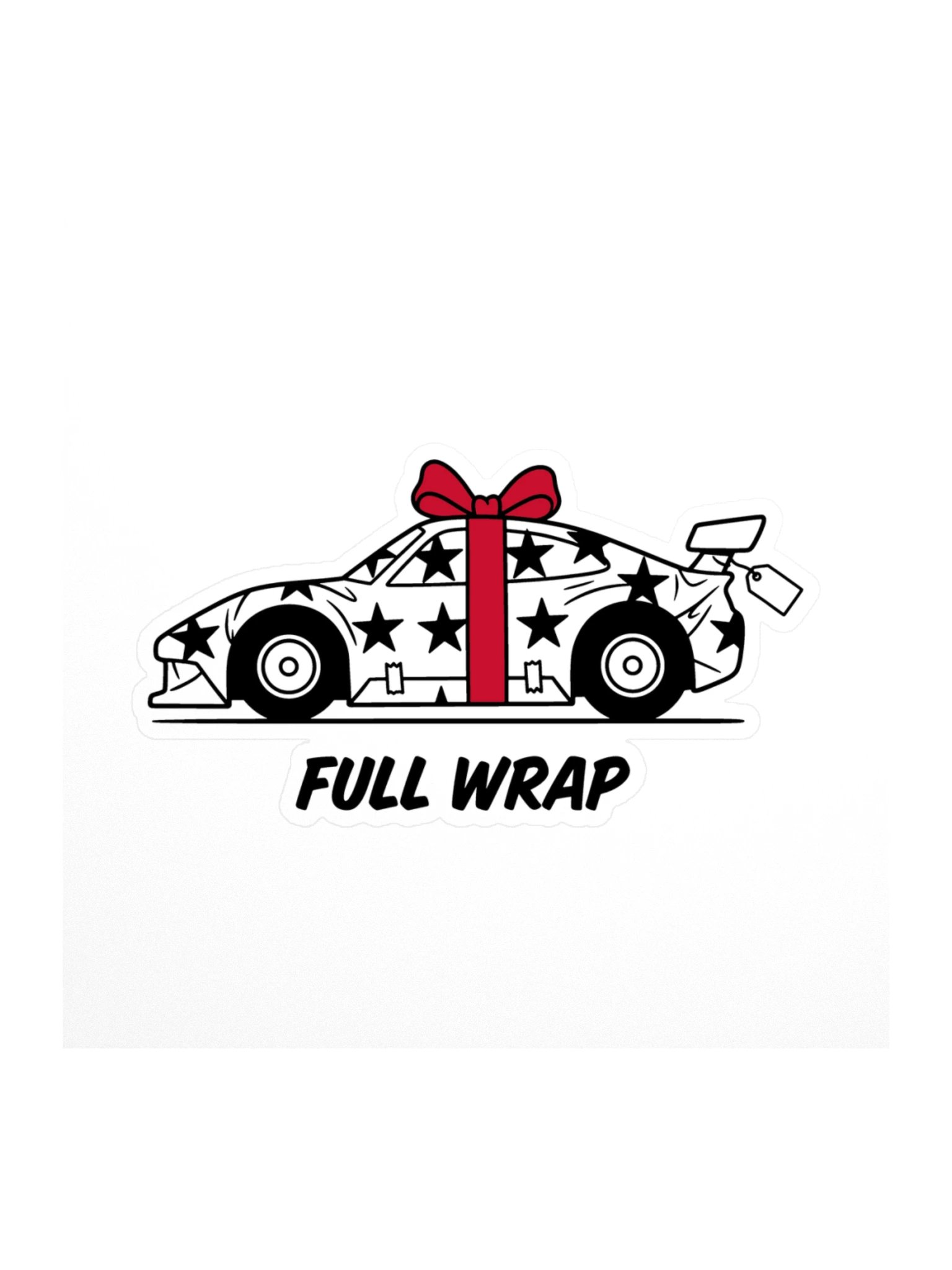 Full Wrap Race Car Sticker product image (1)