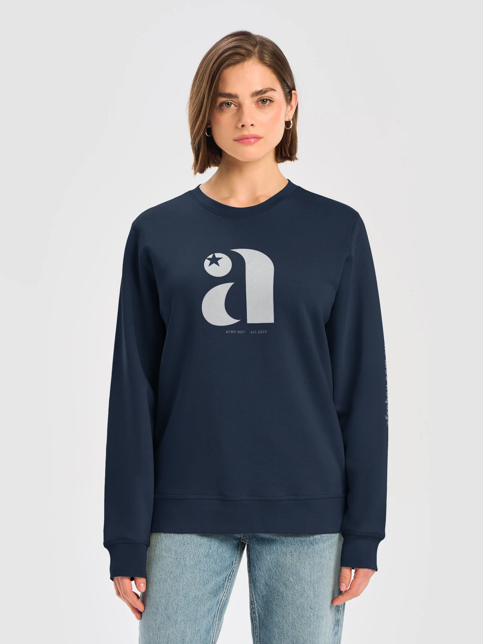 'A' Game Organic Unisex Sweatshirt product image (18)