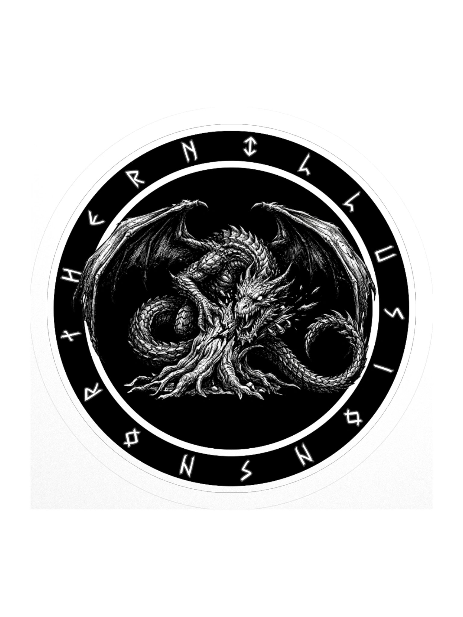 NORTHERN ILLUSIONS - Níðhöggr Vinyl Sticker product image (3)