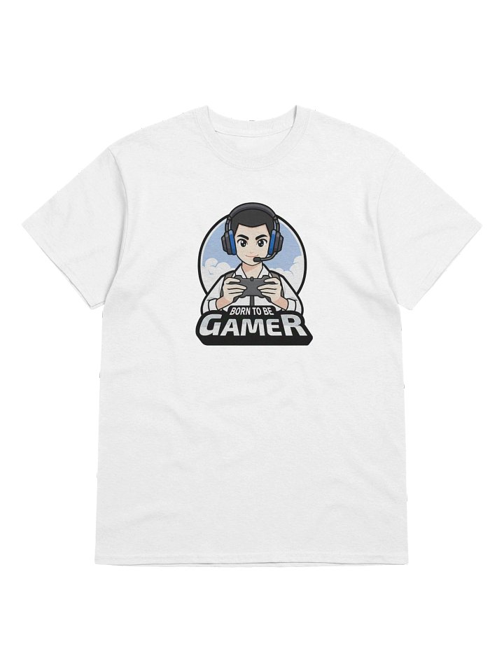 Born to Be Gamer” Heavyweight Unisex T-Shirt product image (1)