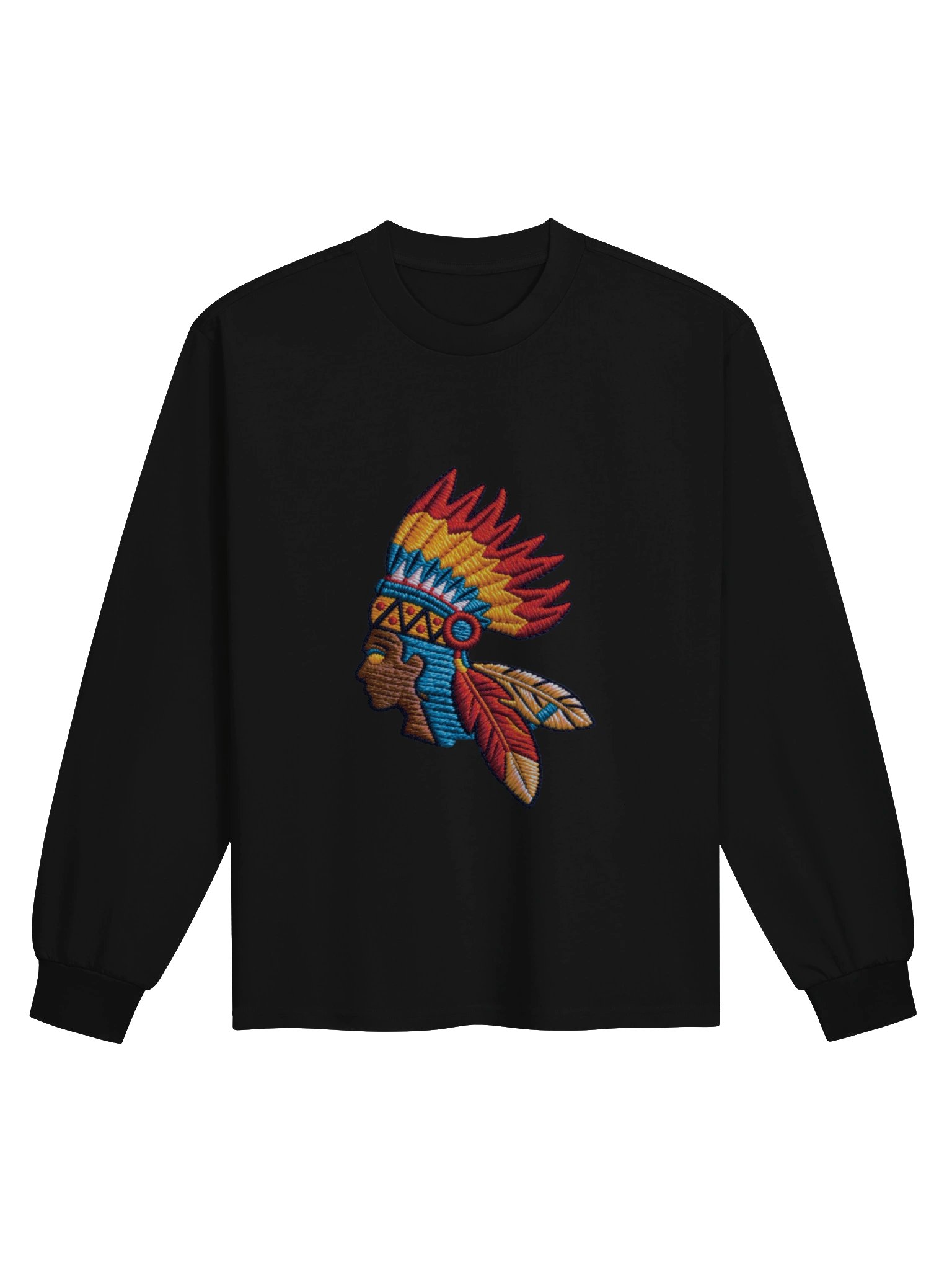 Aborigine In Lak'ech Ala K'in Crewneck Sweatshirt — Mayan Culture Ancestral Streetwear | Lawin & Drawin product image (1)