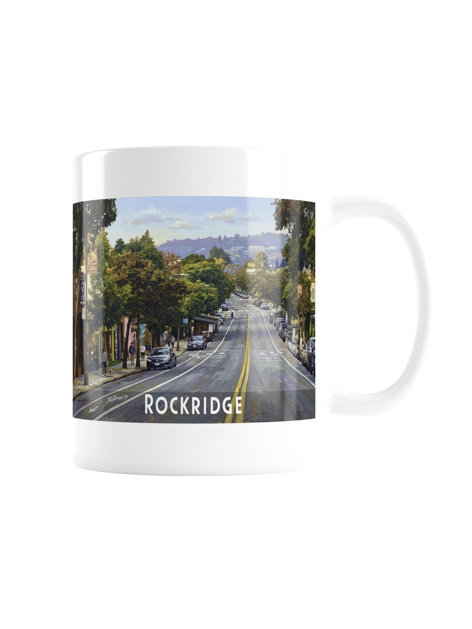 Rockridge Neighborhood Street View Mug product image (8)