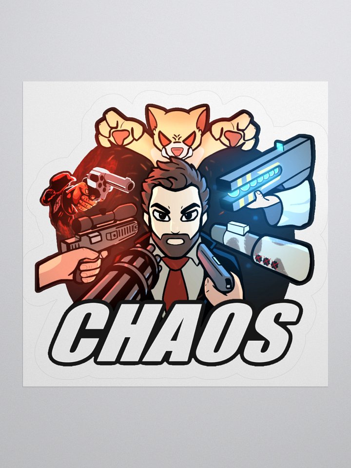 Surrounded by Chaos Sticker product image (2)