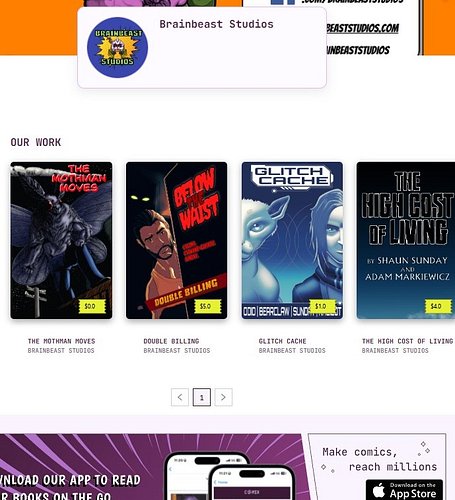 This is your regular reminder that if you're an indie creator like me - you should think about putting your Creator-Owned boo...