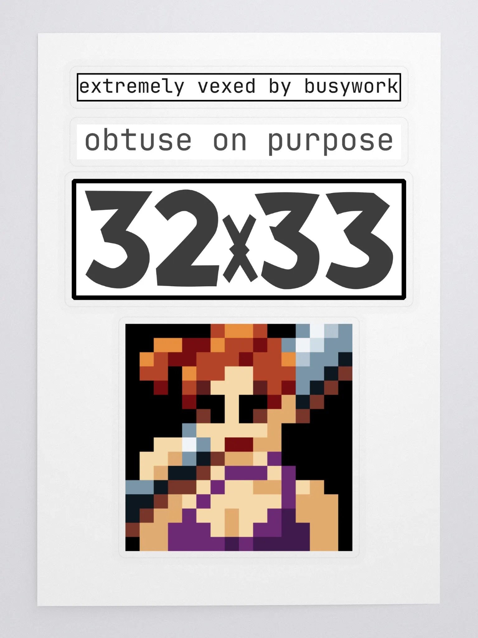 Vexed, I say! product image (3)