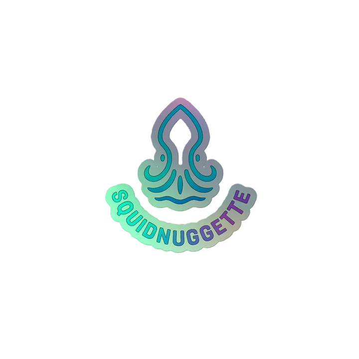 Squidnuggette Holographic Sticker Sheet product image (2)