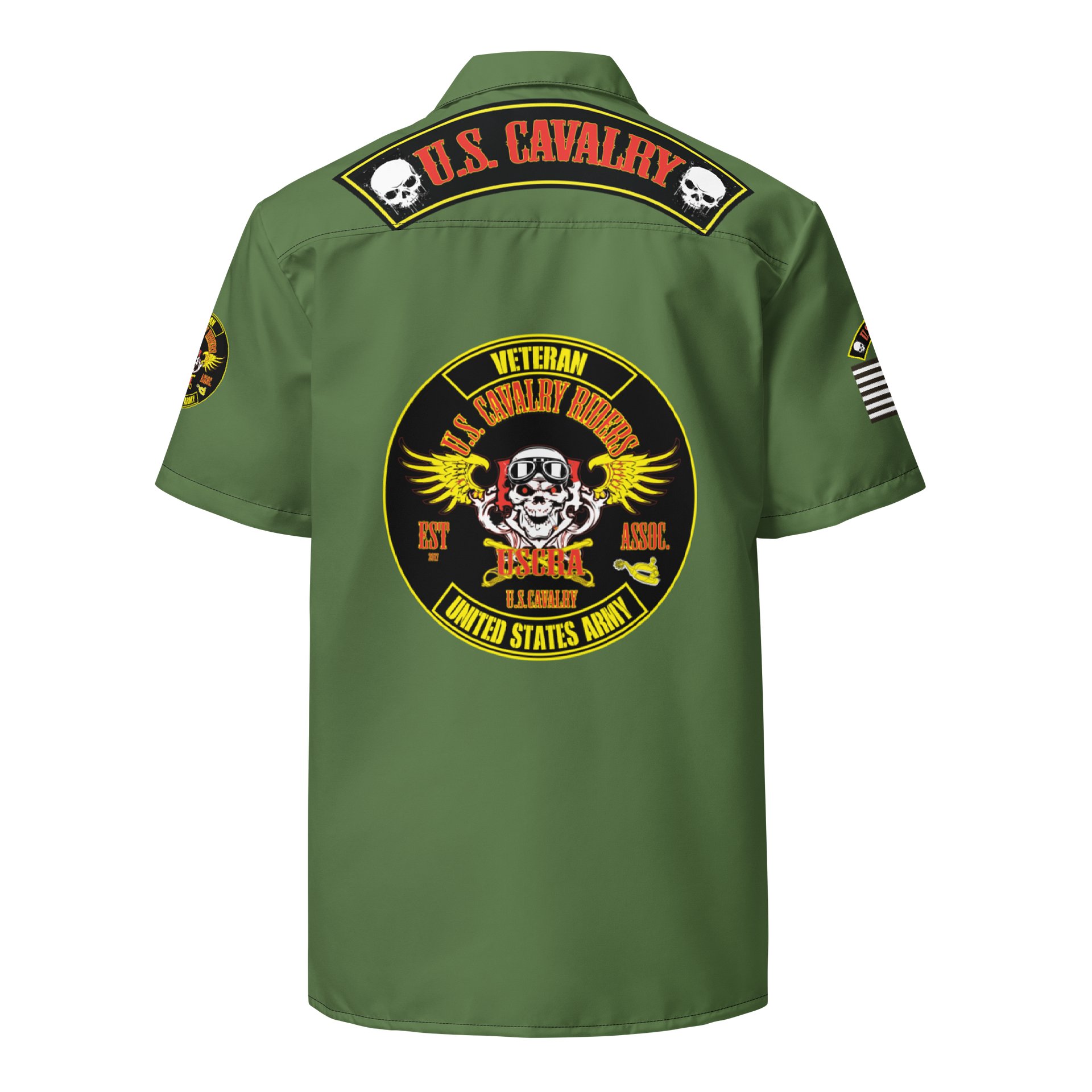 USCRA Official OD Green Club Shirt product image (2)