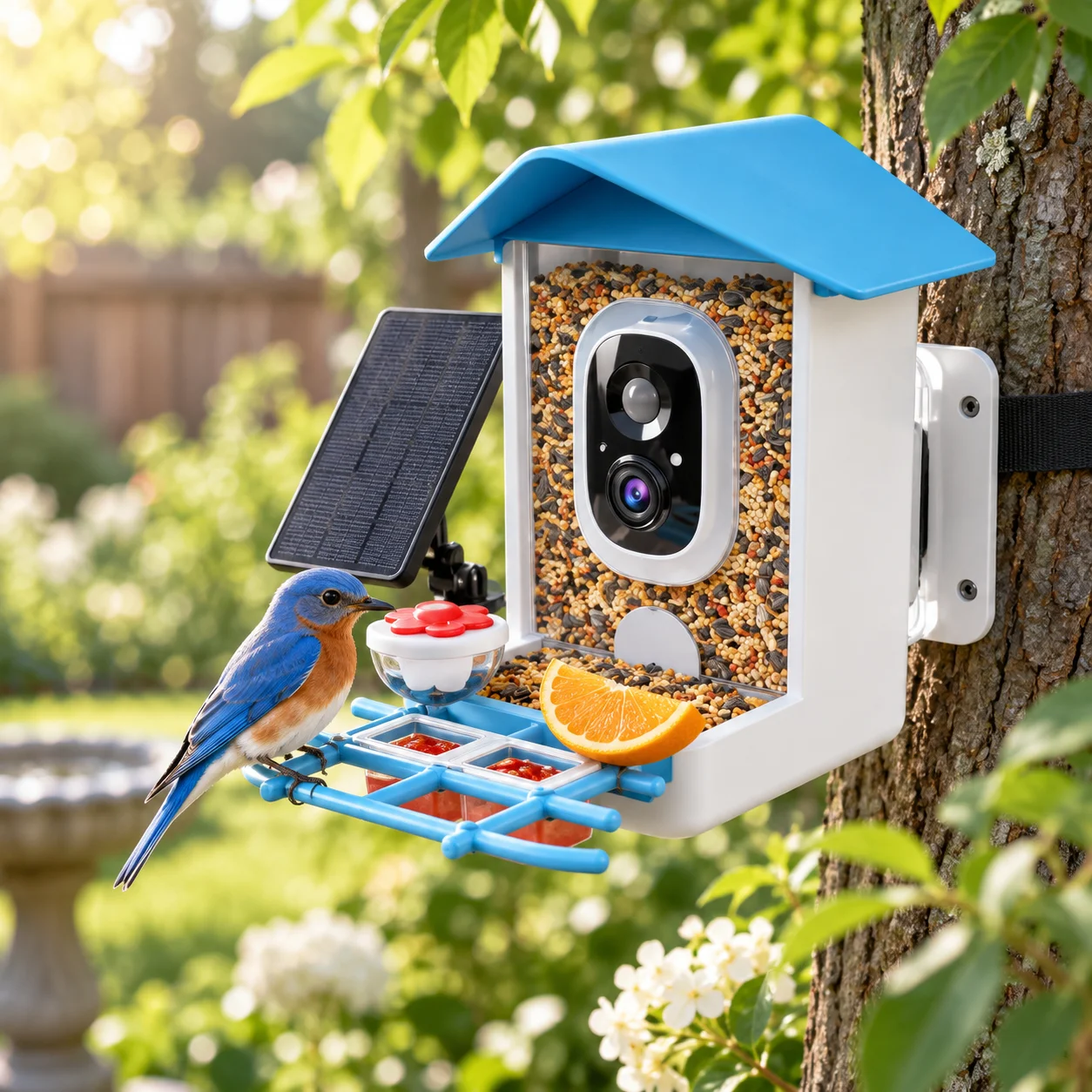 BirdBinge 2K Solar Feeder Cam product image (1)