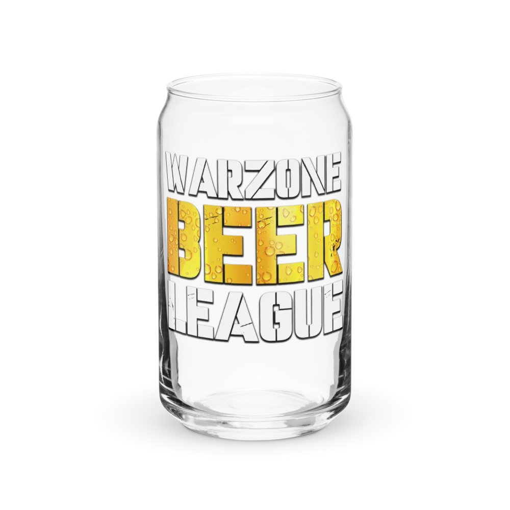 Warzone Beer League - Can Shaped Glass product image (1)
