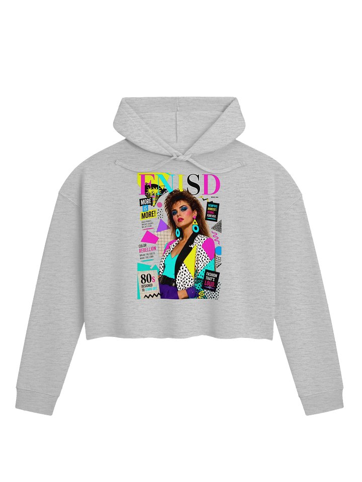 VOGUE 80s CROP HOODIE product image (9)