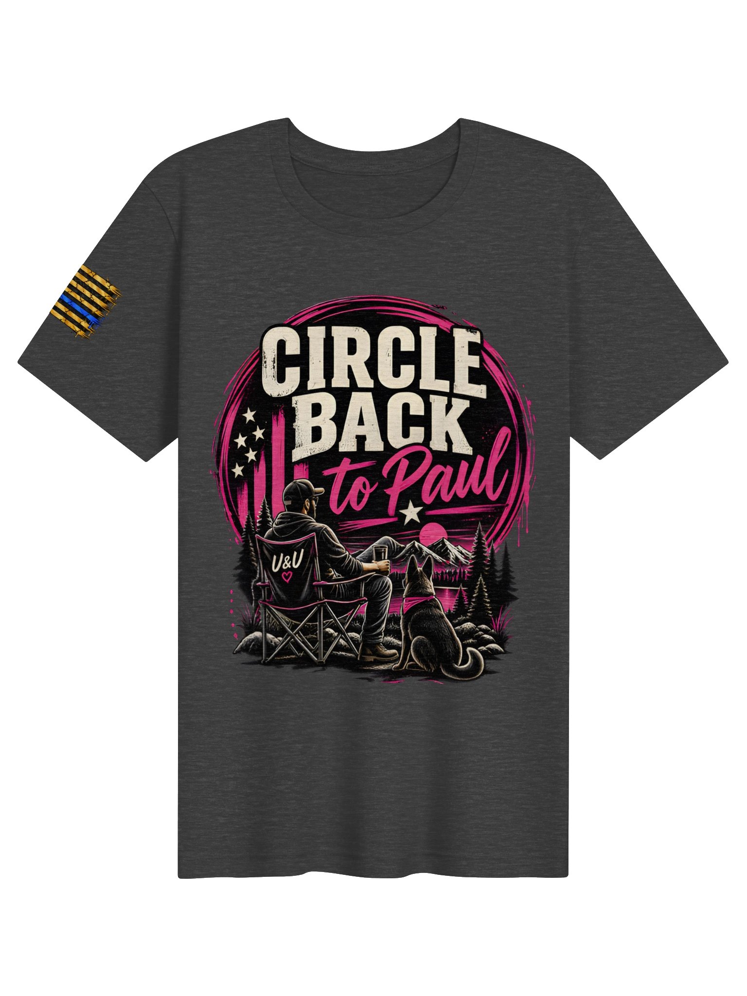 U&U Circle Back to Paul Tee 2 product image (1)