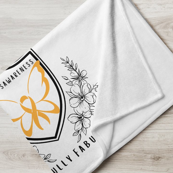 Your Smile is Your Armor Throw Blanket product image (7)