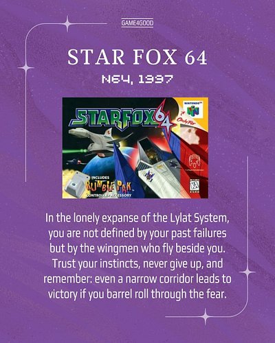 Even when you’re flying through the Lylat System, you’re not doing it alone. Star Fox 64 is basically one long reminder that ...