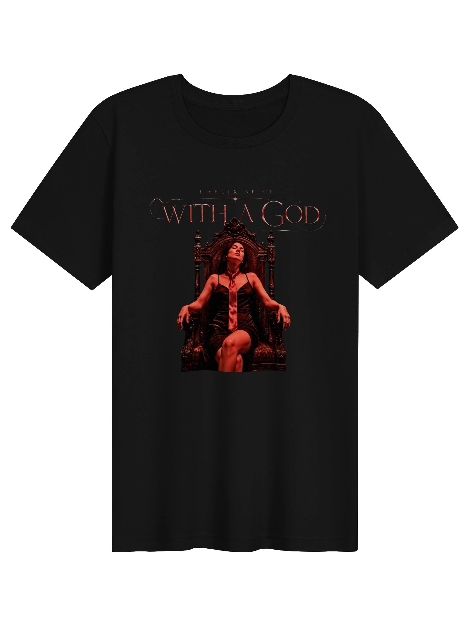 WITH A GOD UNISEX SOFT TEE product image (1)