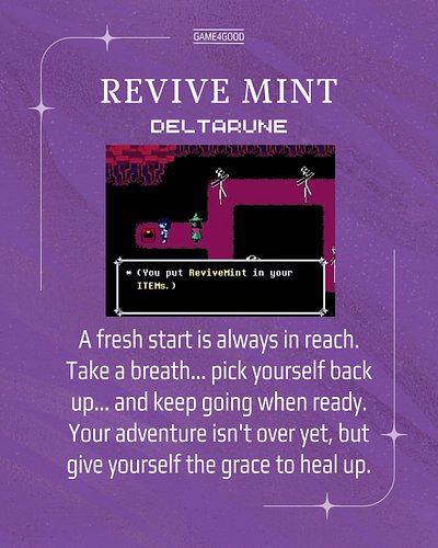 🟣 ReviveMint vibes: grace you can carry.

Some days don’t need a big turnaround—they need a breath. A pause. A tiny reset you...