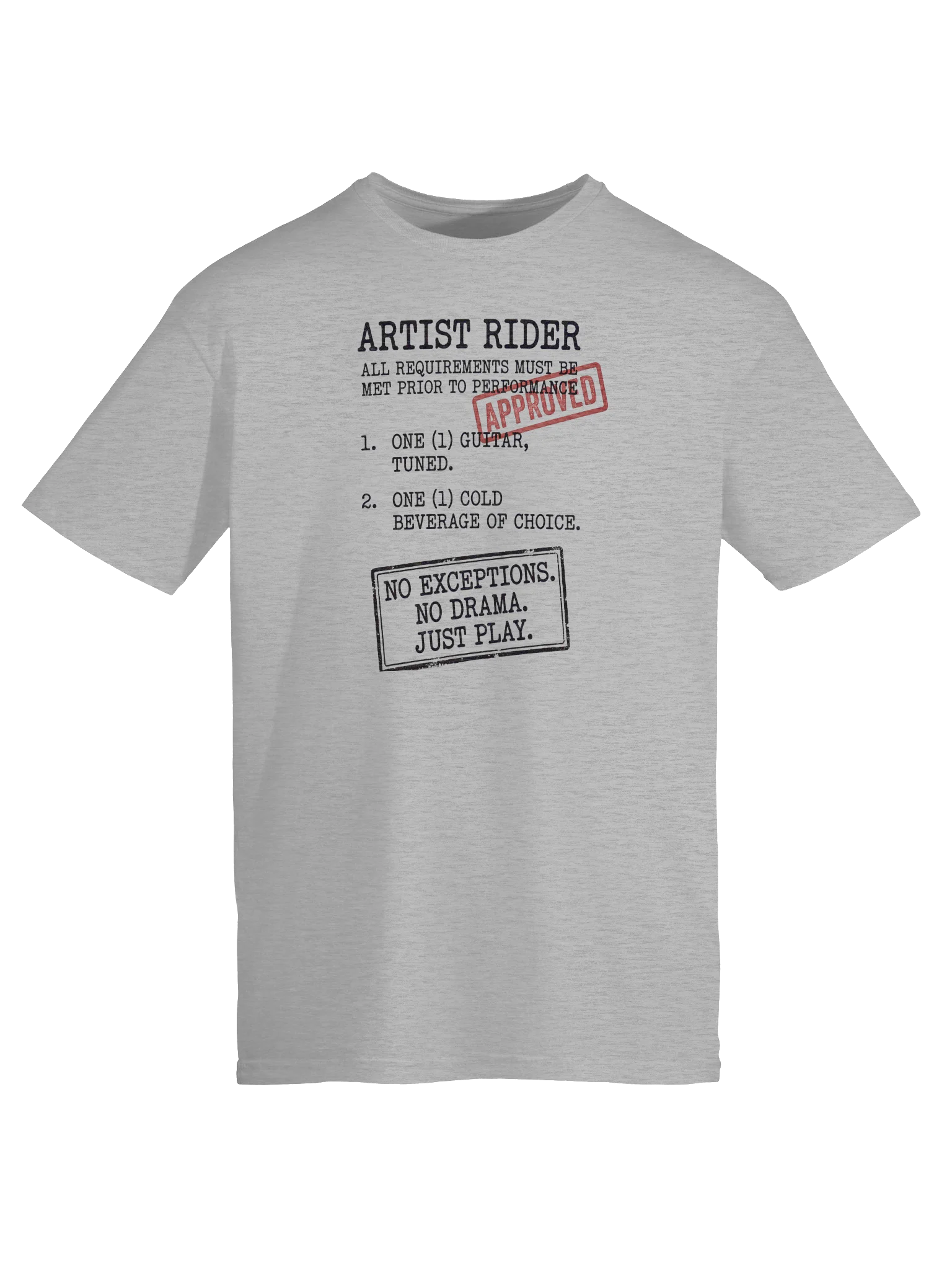 Artist Rider - Guitar T-Shirt | Funny Guitar T-Shirts product image (6)