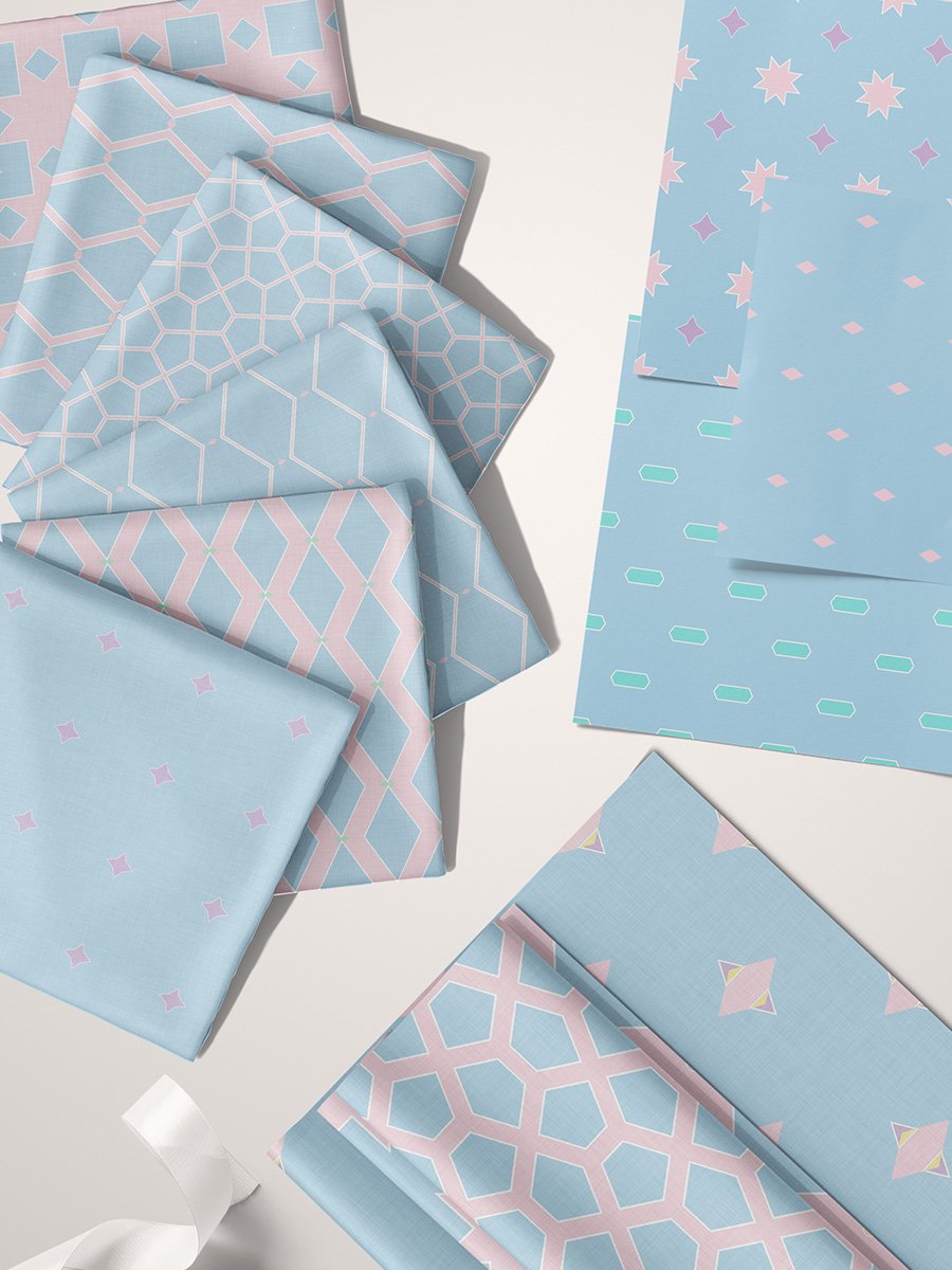 Abstract Pastels Pattern Pack 15 - May product image (1)