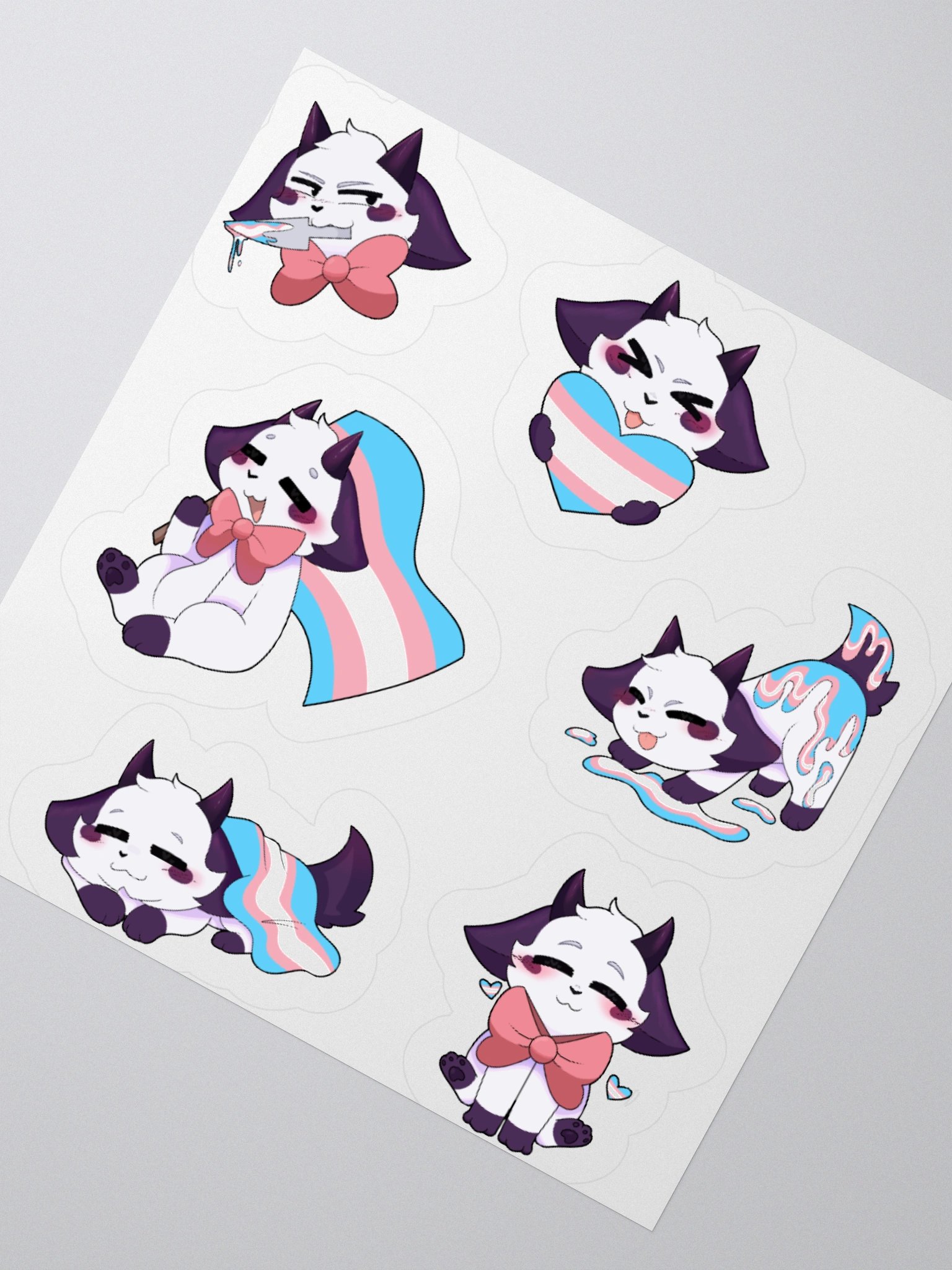 PRIDE/Transgender Sticker Sheet product image (2)