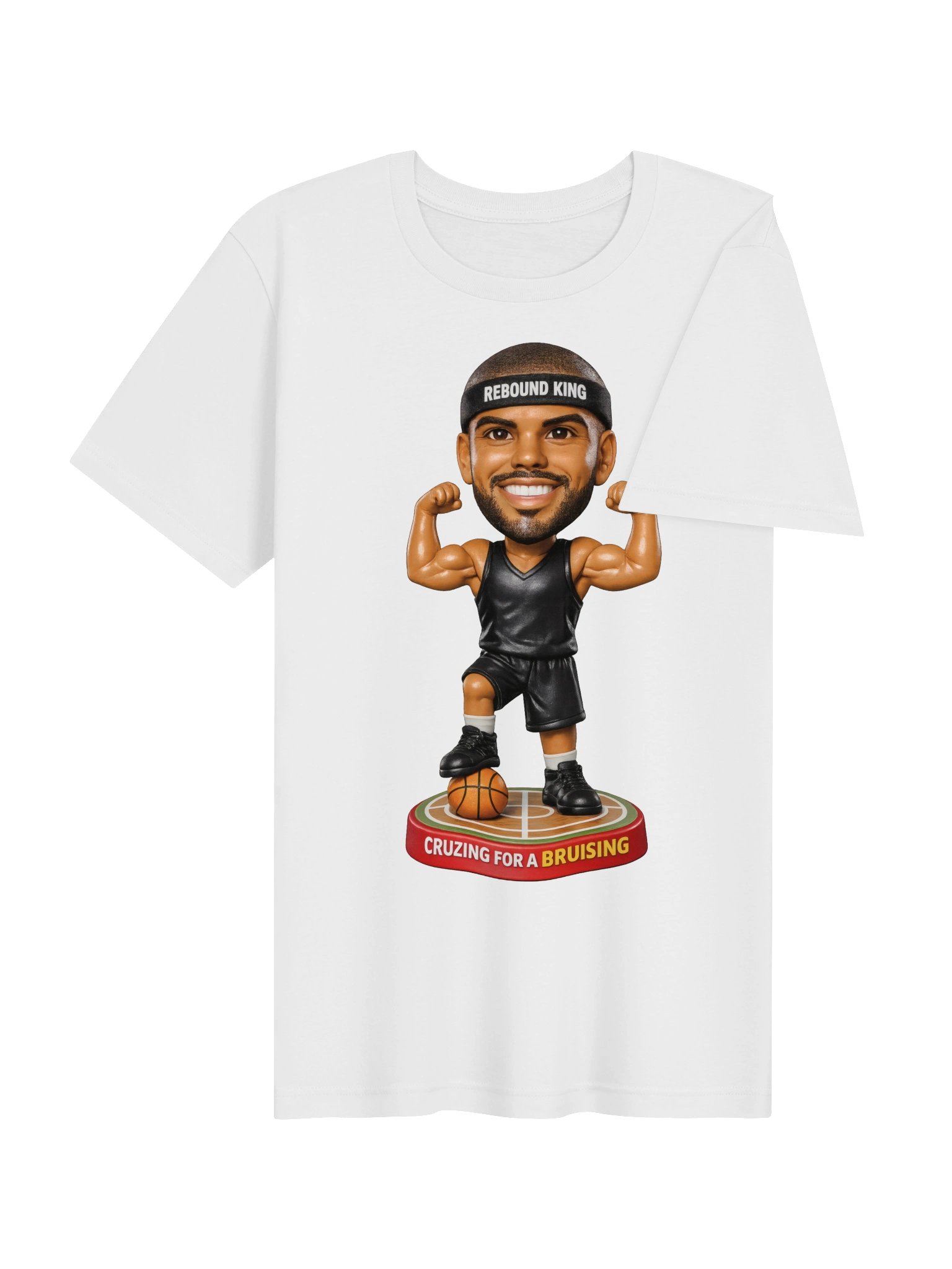 Cruz - The Rebound King Basketball Bobblehead Tee product image (4)