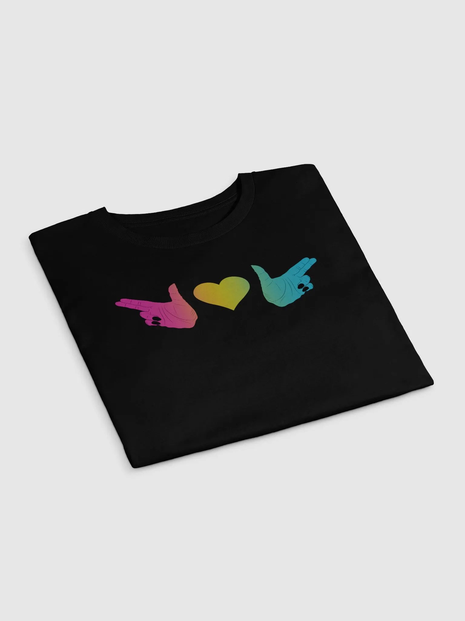Finger Guns (pan flag) Crop Top product image (20)