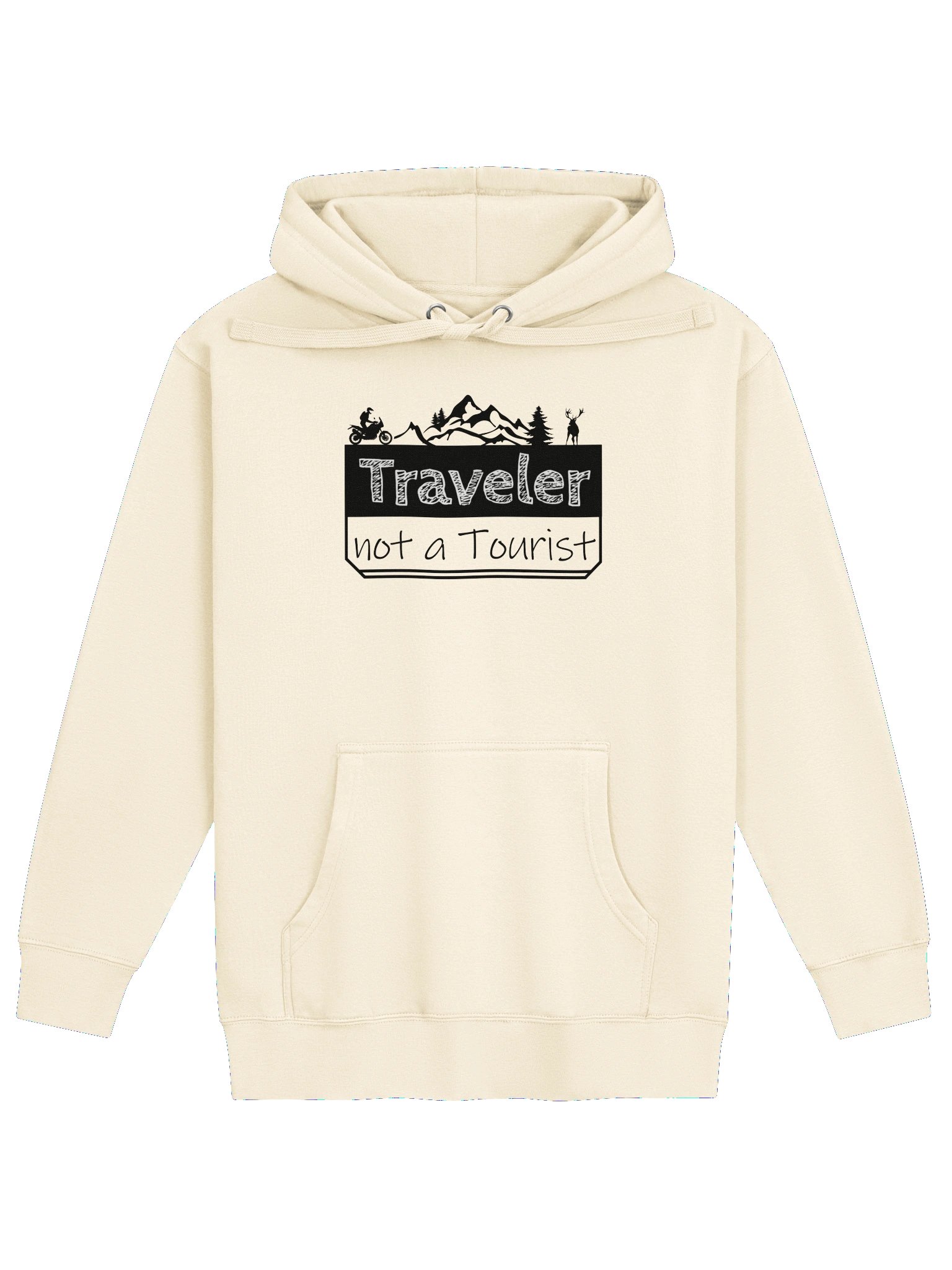 WOMEN’S Hoodie | Traveler not a Tourist product image (1)