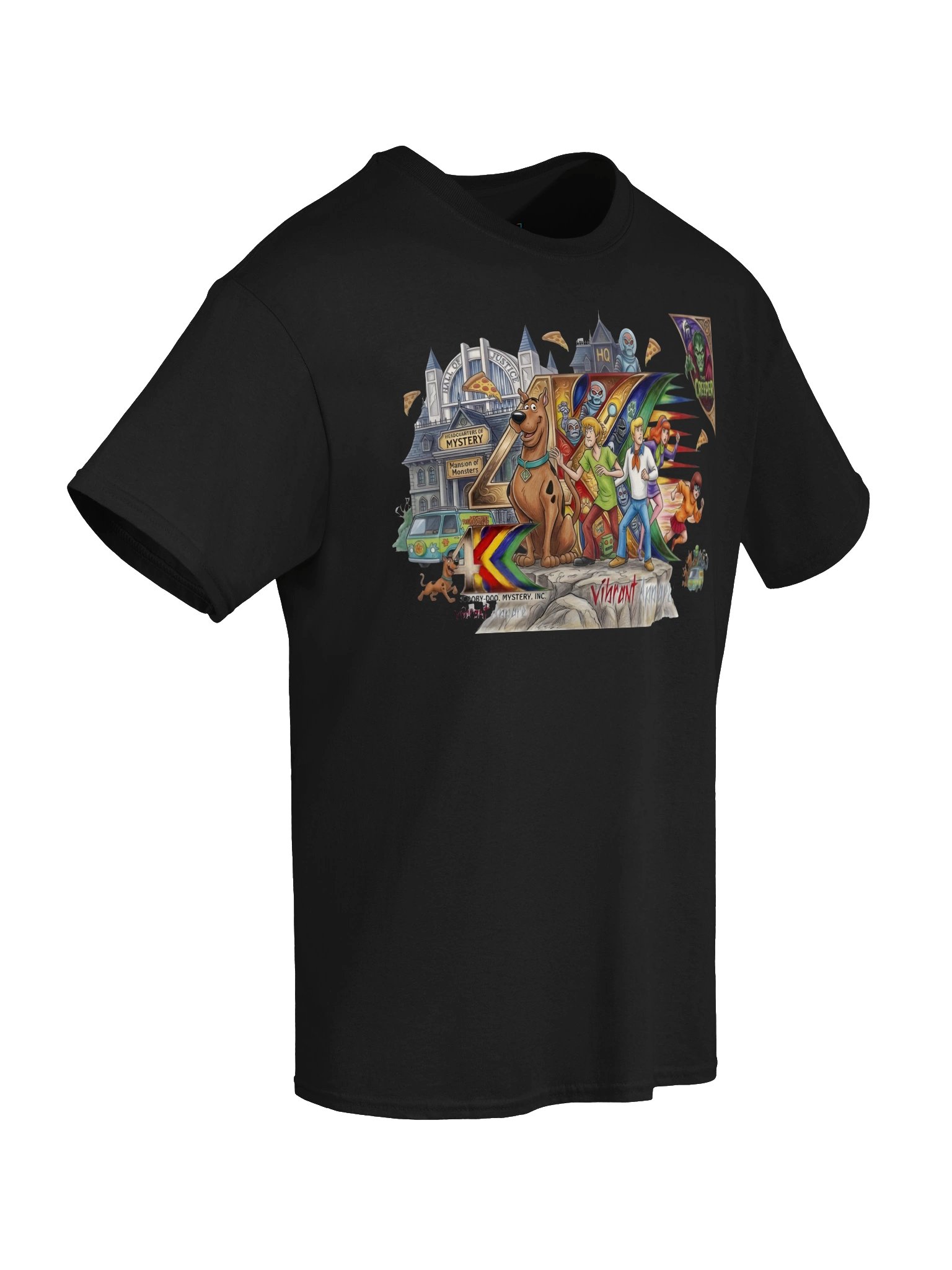 Mystery Inc. Scooby-Doo Collage Tee product image (64)