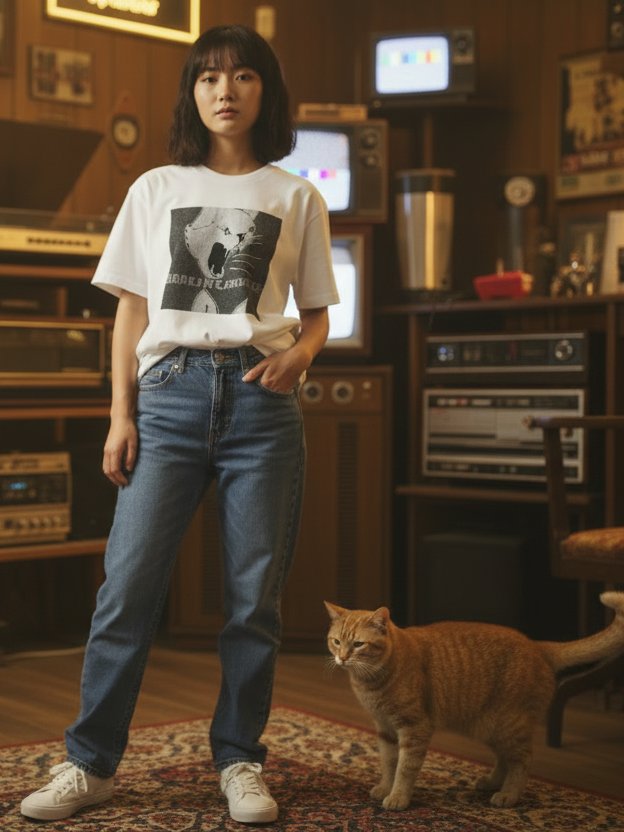 TV Snuzzle Cat Logo T-shirt product image (2)