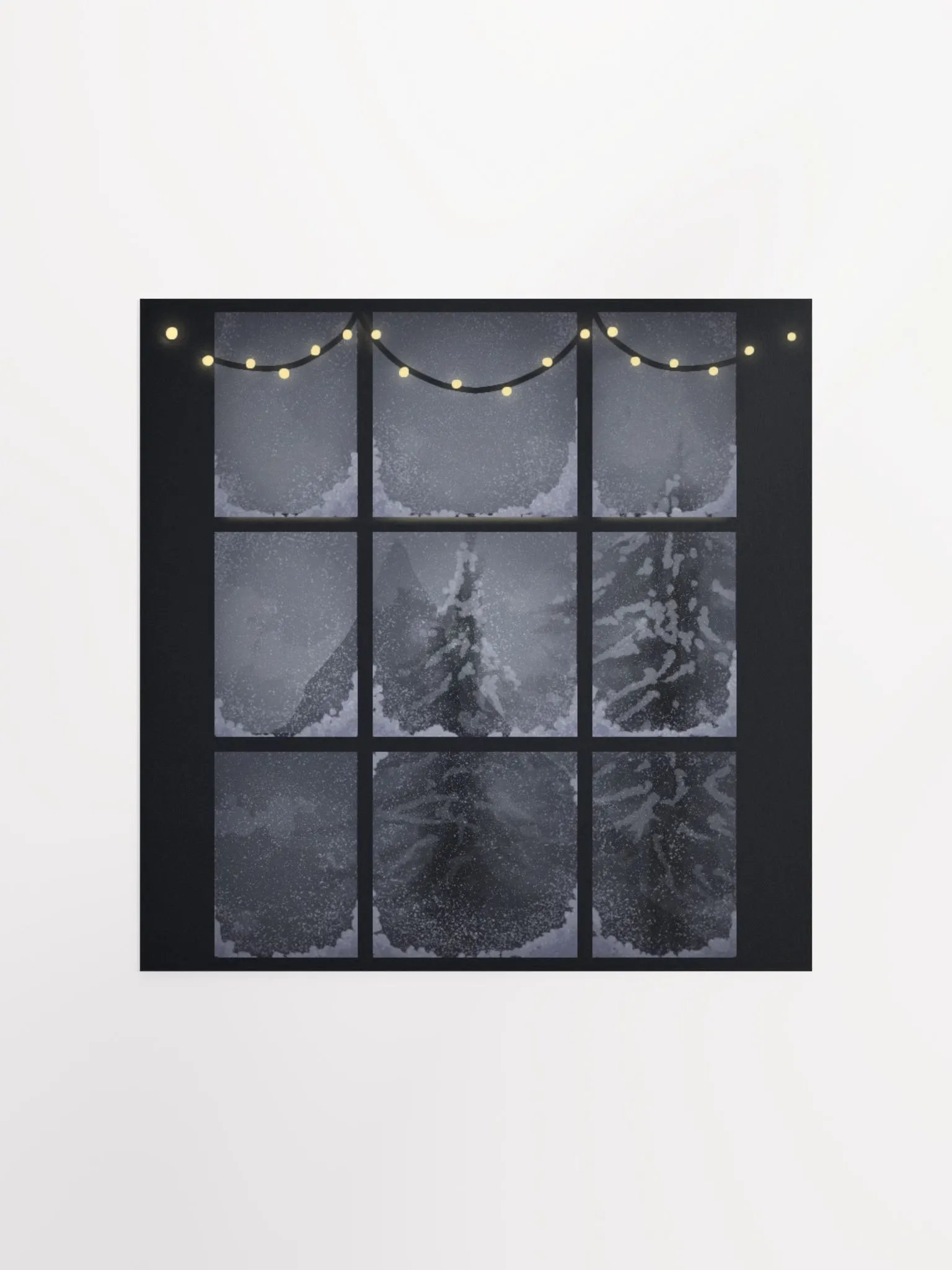 Frosty Window Poster product image (1)